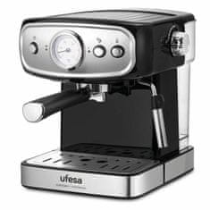 UFESA Ekspres Ročni Kavni Avtomat UFESA CE7244 Srebrna Črna 850 W 1,5 L