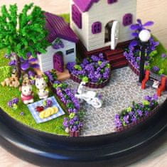 shumee Miniaturna hiša - sivka Provansa