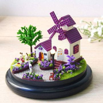 shumee Miniaturna hiša - sivka Provansa