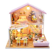 shumee Miniaturna hiša - Zajtrk pod pergolo