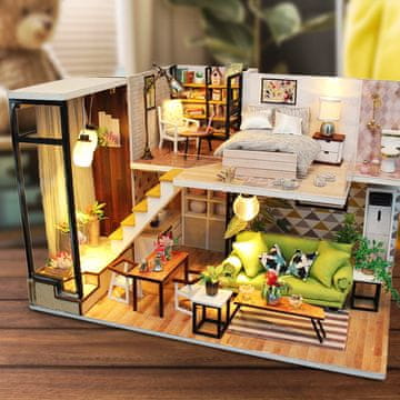 shumee Miniaturna hiša - skandinavska preprostost*