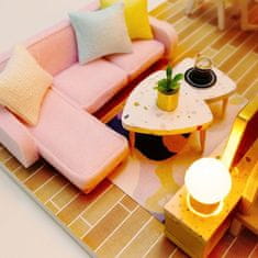 shumee Miniaturna hiša - Zajtrk pod pergolo