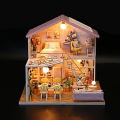 shumee Miniaturna hiša - Zajtrk pod pergolo