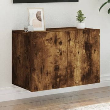 Vidaxl vidaXL Stenska TV omarica dimljen hrast 60x30x41 cm