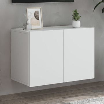Vidaxl vidaXL Stenska TV omarica, bela, 60x30x41 cm