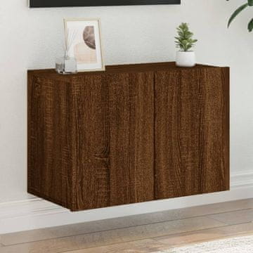 Vidaxl vidaXL Stenska TV omarica rjav hrast 60x30x41 cm