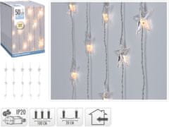 STREFA Božična razsvetljava z zvezdami 0,9x2m 50 LED