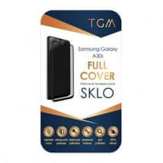 Zaščitno steklo TGM Zaščitno steklo Full Cover za Samsung Galaxy A30s - črno