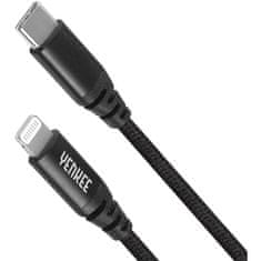Yenkee Kabel Lightning Yenkee YCU 631 BK USB C / lightning 1m
