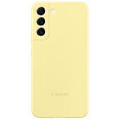 Samsung Cover Samsung Silikonski ovitek za Galaxy S22+ - rumen Mobile