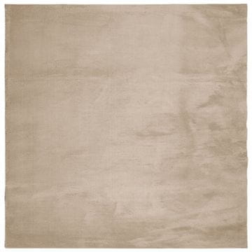 Vidaxl Preproga HUARTE kratka vlakna mehka in pralna peščena 200x200cm