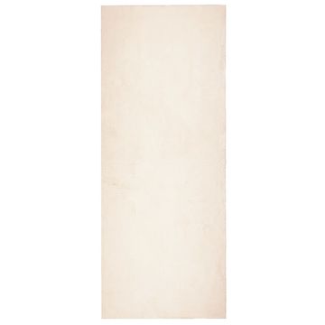 Vidaxl Preproga HUARTE kratka vlakna mehka in pralna bež 80x200 cm