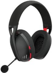 Redragon Ire H848 gaming slušalke, brezžične, črne