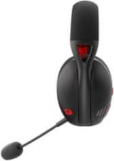 Redragon Ire H848 gaming slušalke, brezžične, črne