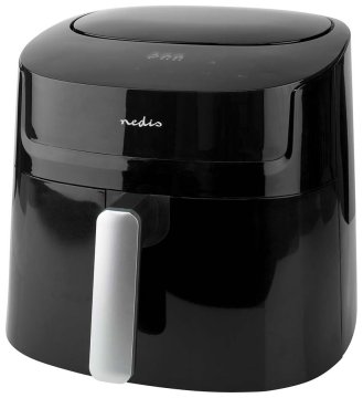 Nedis večnamenski friteza na vroč zrak/ prostornina 7,2 L/ 240 min. časovnik/ 8 prednastavljenih programov/ moč 1800 W/ črna