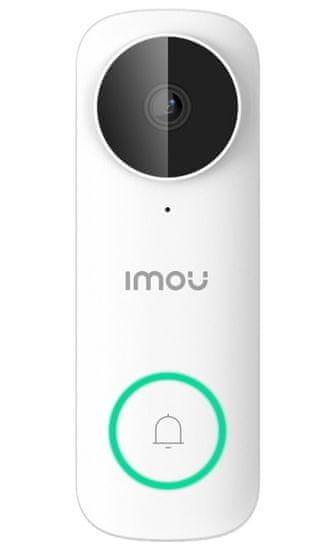 Imou by Dahua Smart Doorbell DB61i/ Wi-Fi/ 5Mpix/ 2560x1920/ zaščita IP65/ H.265/ nočni vid 5m/ bela/ aplikacija CZ