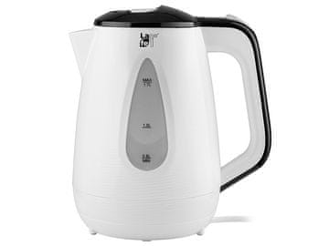slomart LAFE Essential Grey Kotliček za vodo, 1.7L