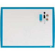 slomart magnetna tabla nobo modra 58,5 x 43 cm bela