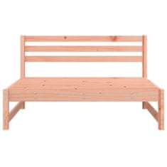 Vidaxl Vrtni sredinski kavč 2 kosa 120x80 cm trden les douglas