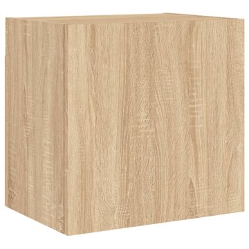 Vidaxl Stenska TV omarica sonoma hrast 40,5x30x40 cm inženirski les