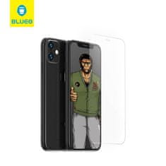BLUEO 5D kaljeno steklo Mr. Monkey Glass - za Samsung Galaxy A14 4G / A14 5G črno (Strong Lite)