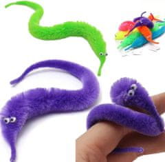 Sweetbuy Čarobni črv igrača za otroke in čarodeje (4 različne barve)〡MAGICWORM