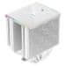 DEEPCOOL hladilnik AK620 Digital / 2x120mm ventilator / 6x toplotna cev / za Intel in AMD / bel / digitalni zaslon