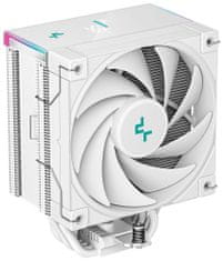 DEEPCOOL hladilnik AK500S Digital / ožji / 120mm ventilator / 5x toplotne cevi / PWM / za Intel in AMD / bel