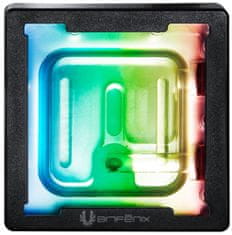 BitFenix CPU vodni hladilnik 240 mm črn / tanek - 27 mm / ARGB / 4-pinski / AMD in Intel