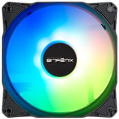 CPU vodni hladilnik 360 mm Black / Tanek - 32 mm / ARGB / 4-pin / AMD in Intel