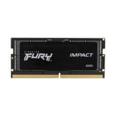 Kingston FURY Impact/SO-DIMM DDR5/16GB/6000MHz/CL38/1x16GB/črna