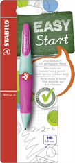 Stabilo EASYergo svinčnik za levo roko 1,4 mm turkizno rožnate barve