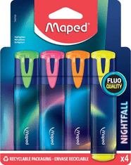 Maped osvetljevalci Fluo Peps Nightfall 4 barve