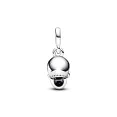 Pandora Eleganten srebrn obesek Skull Me 792804C01