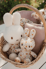 Little Dutch Miffy Rabbit plišast Vintage Flowers 35 cm