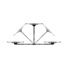 Meliconi Slimstyle Plus 400 SDR Fast Block stenski nosilec za TV, Fast Block
