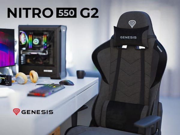 NITRO 550 G2 - nova generacija stolov!