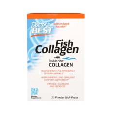 Doctor’s Best Ribji kolagen, 30 vrečk
