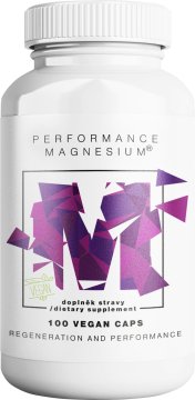 BrainMax Performance Magnezij 1000 mg, 100 veganskih kapsul, (magnezij 200 mg + vitamin B6)