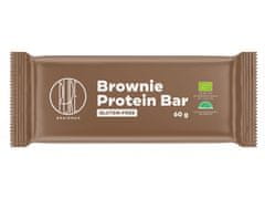 BrainMax Beljakovinska ploščica, Brownie, BIO, 60 g
