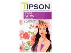 Tipson Tipson Organic Beauty SKIN GLOW zelena čaj v vrečkah 25 x 1,5 g x12
