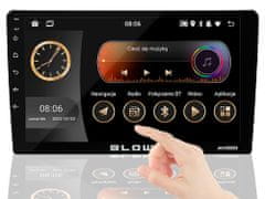 Blow AVH9991 avto radio, 1 DIN, Android, FM Radio, RDS, Bluetooth, 4x50W, telefoniranje, USB/AUX, Apple CarPlay, Android Auto