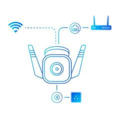 TP-Link Zunanja wi-fi varnostna kamera Tapo C310