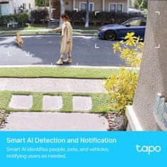 TP-Link Tapo C420S2 2K QHD zunanja Wi-Fi varnostna kamera - set 2 kamer + Smart Hub