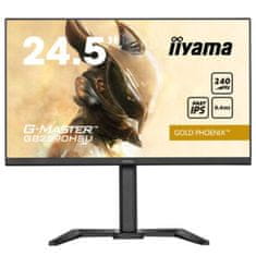 iiyama G-MASTER Gold Phoenix GB2590HSU-B5 gaming monitor, 62,2cm (24,5), FHD, IPS, 240 Hz