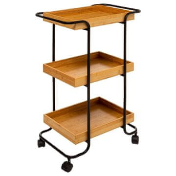 Northix Policasti voziček - Kopalniško pohištvo