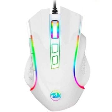 Redragon Griffin M602-RGB miška, bela