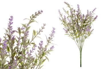 Autronic sivka, barva lila. Cvet umetna plastika. SG5544