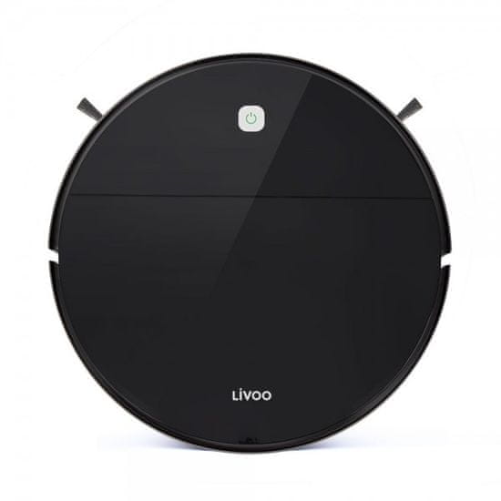 Livoo Robotski sesalnik tihi črna barva