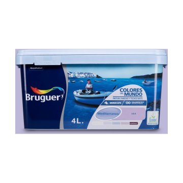 BigBuy Barva Bruguer Mediterraneo Lilac 4 L